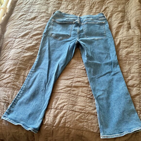 J. Crew Mid-Rise Flare Crop Jeans - Picture 3 of 3